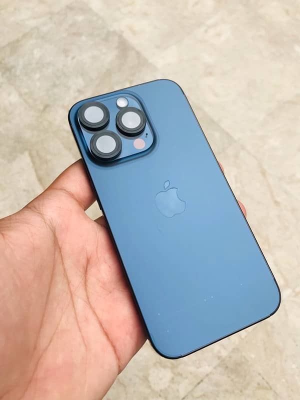 iPhone 15Pro 512gb blue titanium 2