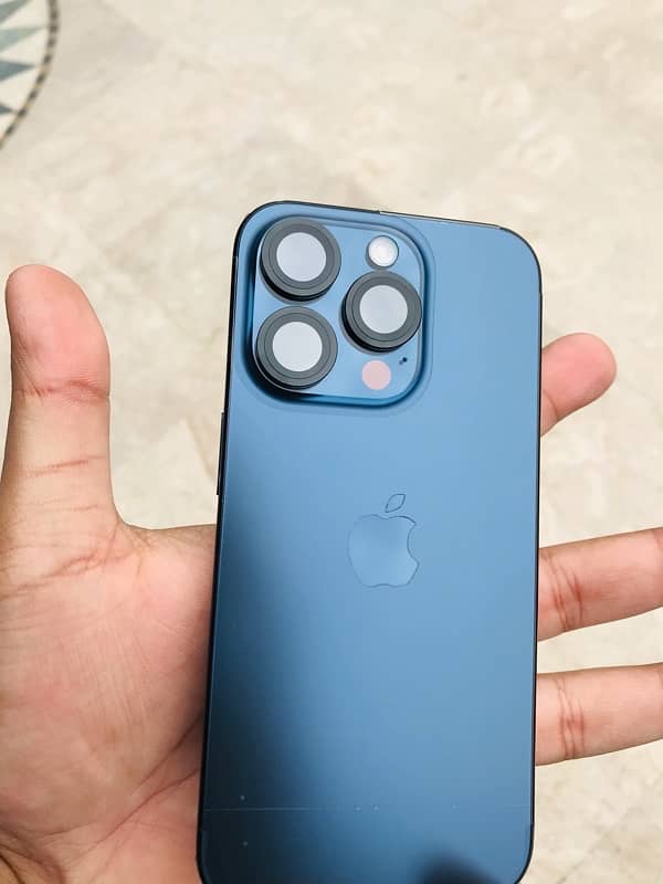 iPhone 15Pro 512gb blue titanium 6