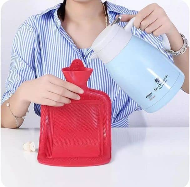 Hot Water Bottle, Rubber Hot Water Bag PH: 03290570110 1