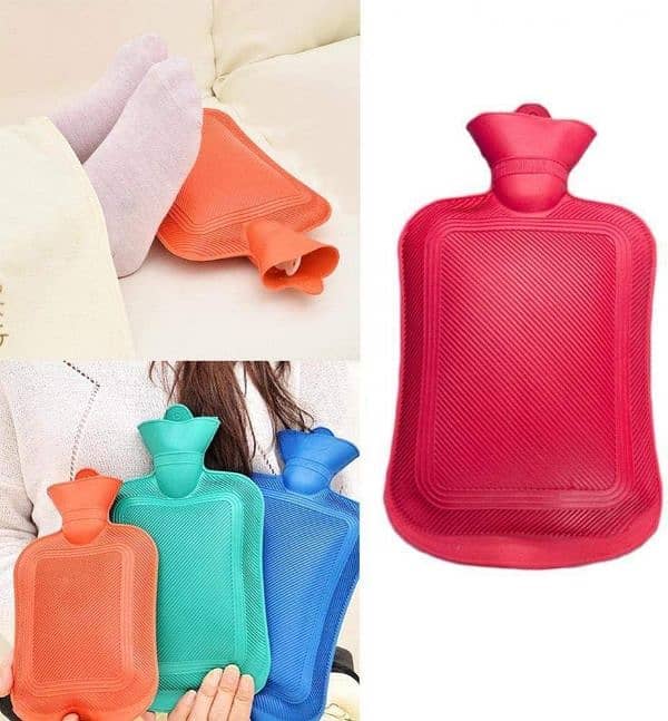 Hot Water Bottle, Rubber Hot Water Bag PH: 03290570110 3