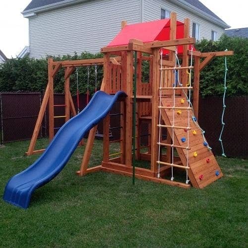 Slide/Swings/jhula/Spring rider/jungle gym/gazebo/bar/wall climbing 18