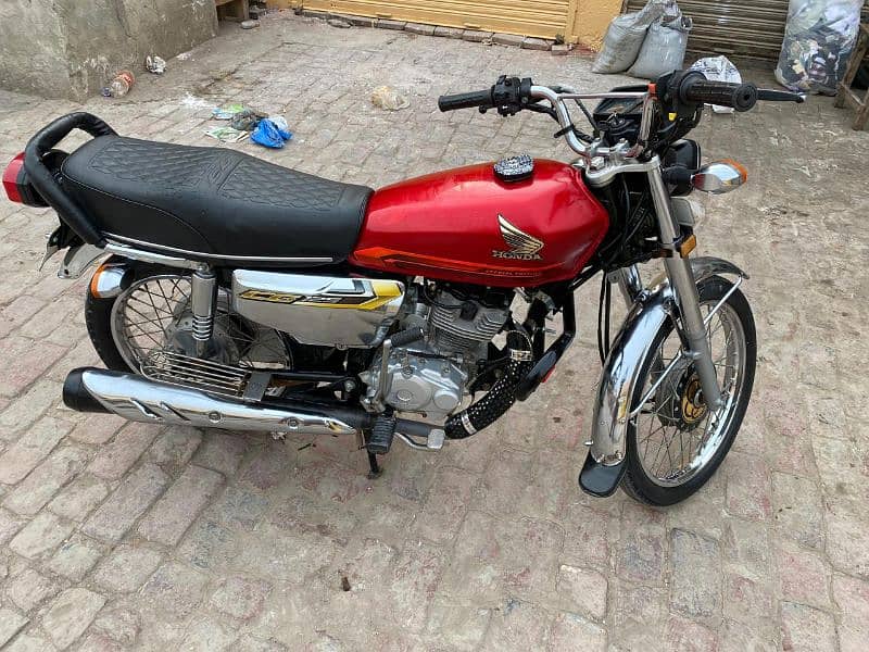 Honda CD 125 self start full documents lash condition 2