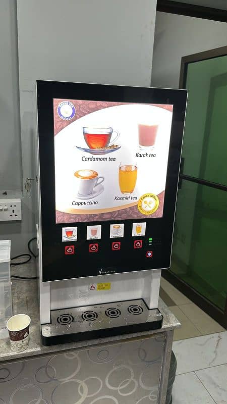 Tea and Coffee vending machine/6 months warranty 1