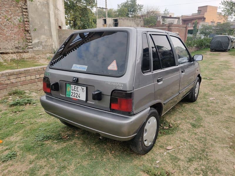 Suzuki Mehran VXR 2015 Total genuine 7