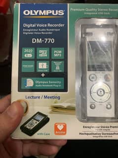 olympus digital voice recorder DM-770