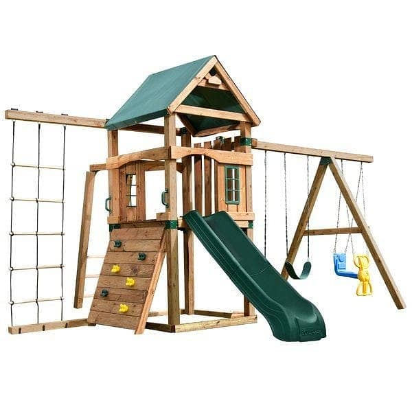 Slide/Swings/jhula/Spring rider/jungle gym/gazebo/bar/wall climbing 9