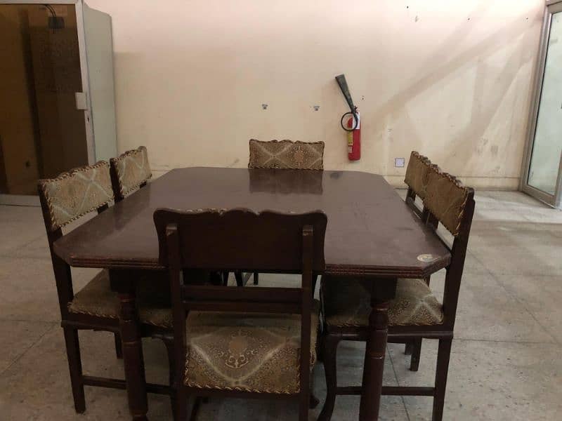 Dining table with Chairs 2