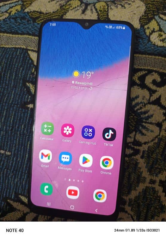 Samsung Galaxy A30s panel glass break 4/128 pta aprove 1