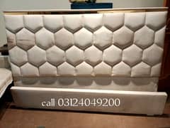 slightly used poshish bed with side tables