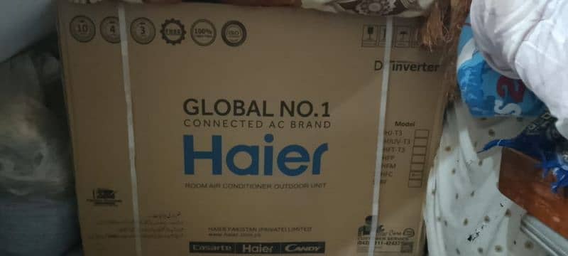 Ac haier 1.5 ton 100% box pack 1