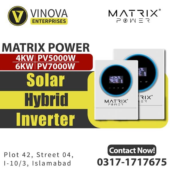 Matrix Power Hybrid Inverters 0