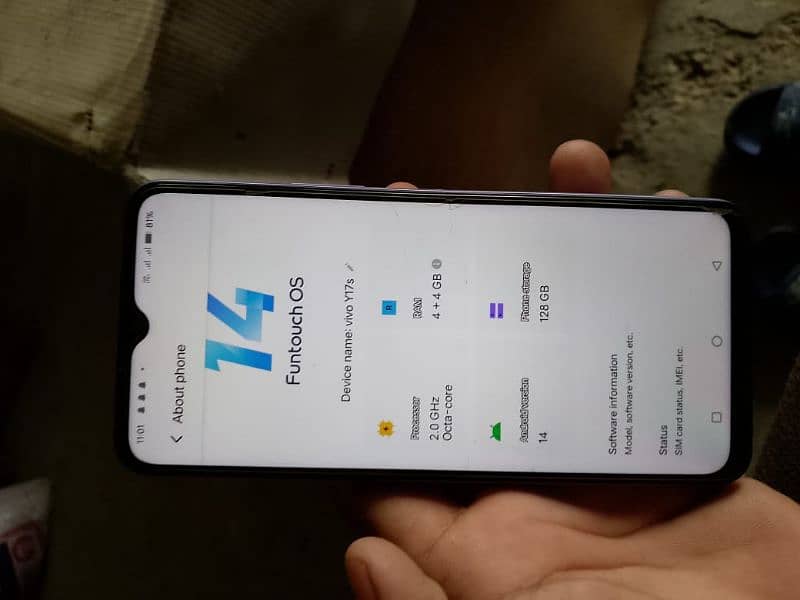 vivo y 17 s 4/128 condition 10/10 0