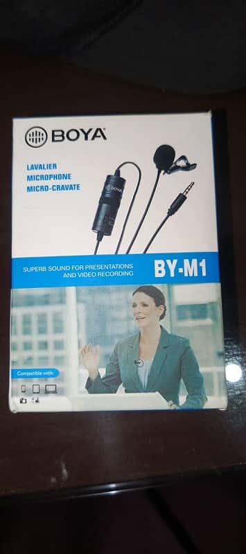 Boya BY M1 Professional Collar Microphone 2