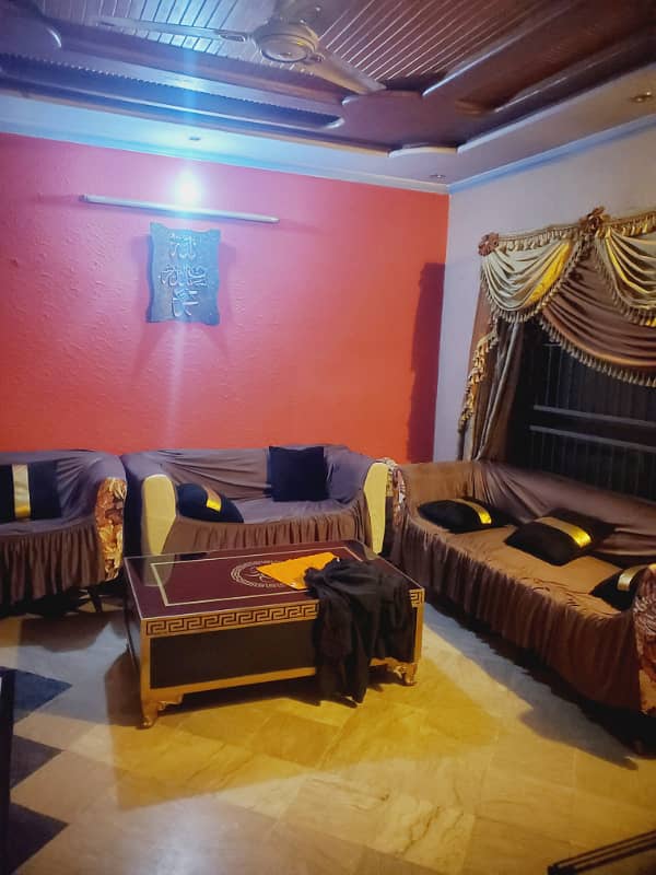 Vip beautiful 10 Marla portion is available For Rent in Sabzazar Scheme Lahore 8