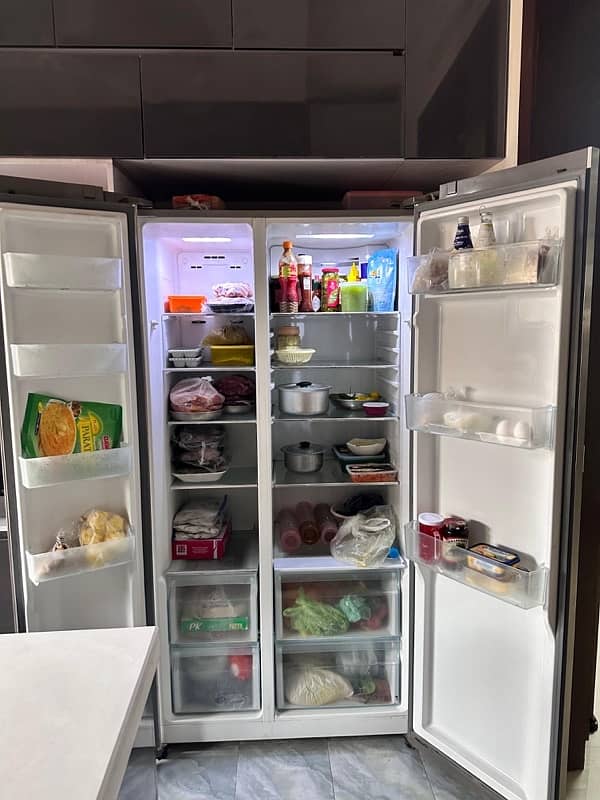 haier double door fridge 5