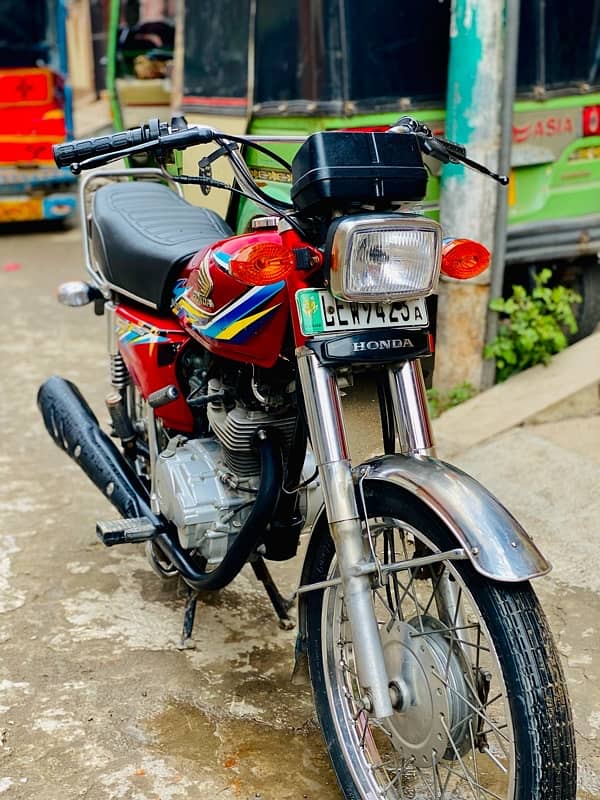 Honda CG125 Totally Original Biometric on the spot 3