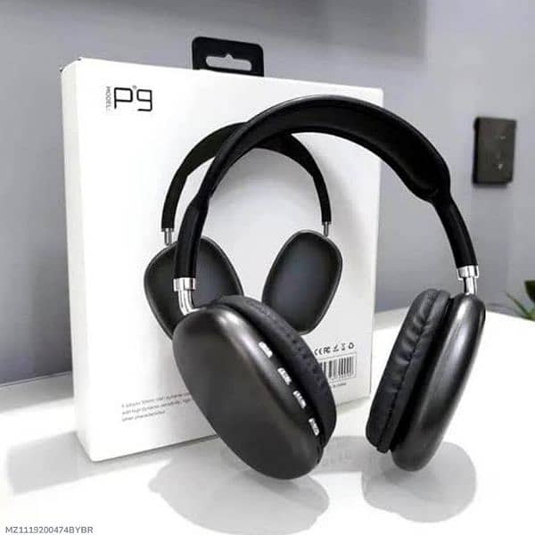 P9 Headphone with Long-Lasting Battery & Fast Charging 0