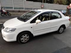 Honda City 2007 Available for Monthly Rent – with driver