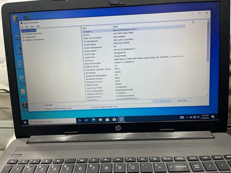 Hp 255 G7 notebook 2