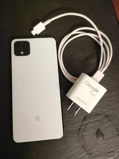 Google pixel 4xl white color with original charger 10/10