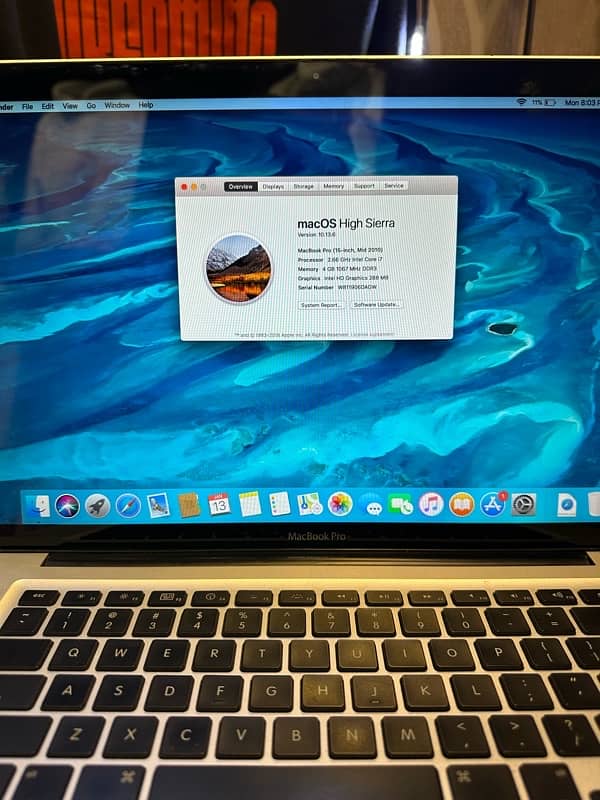 Macbook pro i7 All Ok For Sale 3