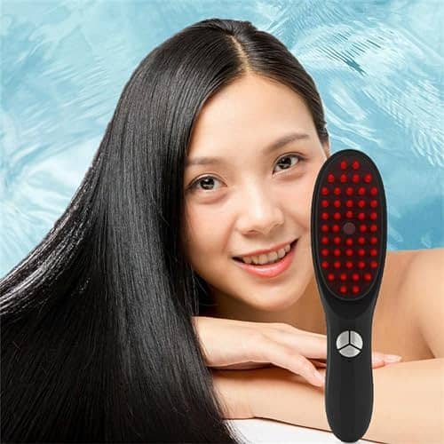 Electric Scalp Massage Comb | Red & Blue Light Therapy | Hair Growth 4