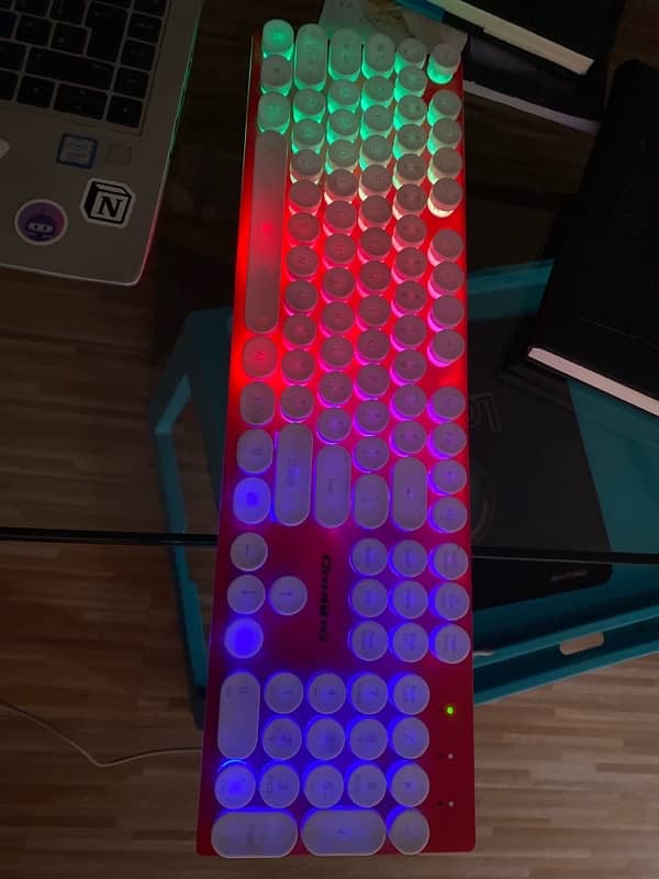 Keyboard Wired Static Light RGB 0