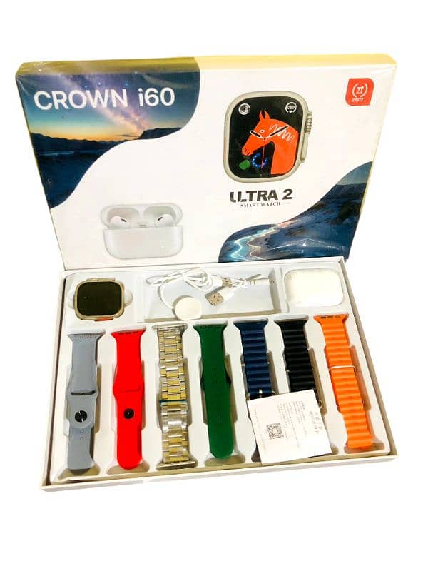 Smart watches ultra 2 crown 3