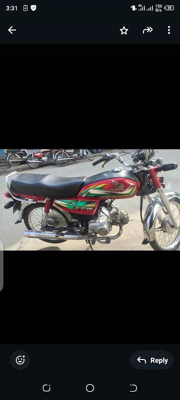 HONDA CD 70 MODEL 2022 0