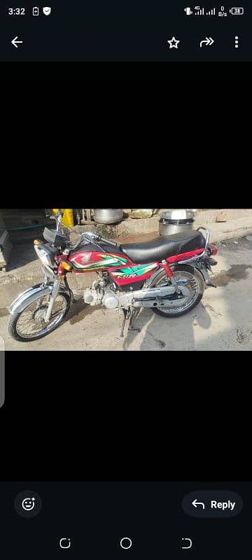 HONDA CD 70 MODEL 2022 1