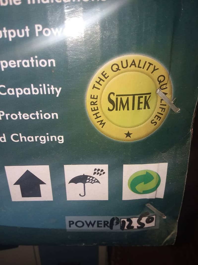 Simtek 1250 watts ups 5