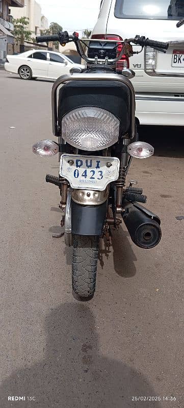 Honda 125 2017/18 Dadu Number 2