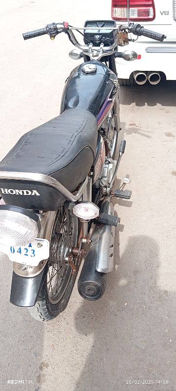 Honda 125 2017/18 Dadu Number 7