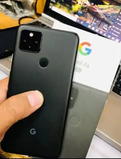 Google Pixel 4a 5g with full box charger and lead pta approved 6/128