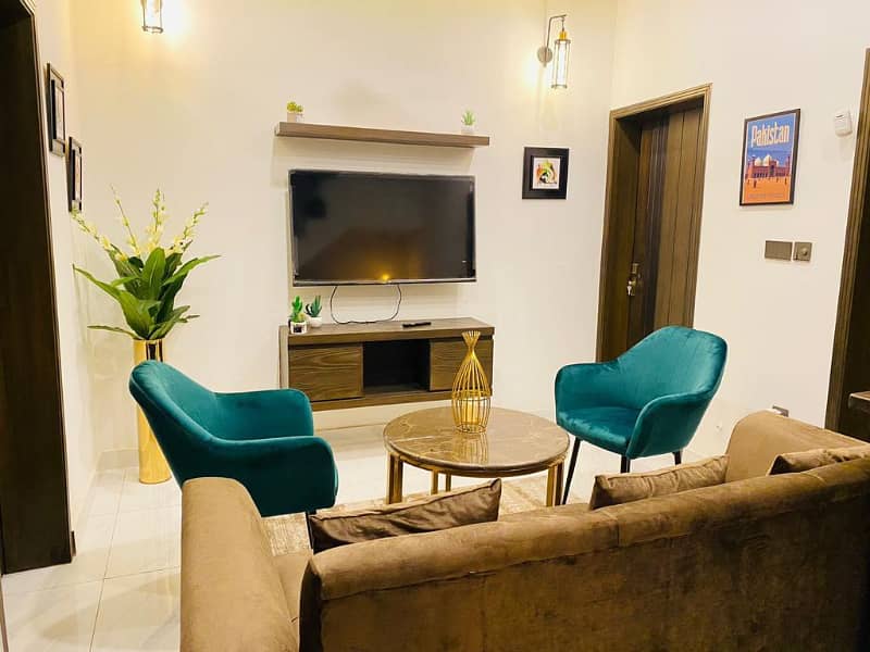 Luxury 2 Bed Furnished Apartment Available For Rent In Iqbal Block Sector C Bahria Town Lahore 9