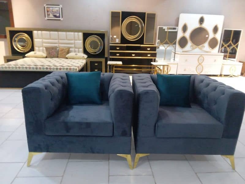 Sofa set corner sofa set l shape sofa set Dining table set bedroom set 7