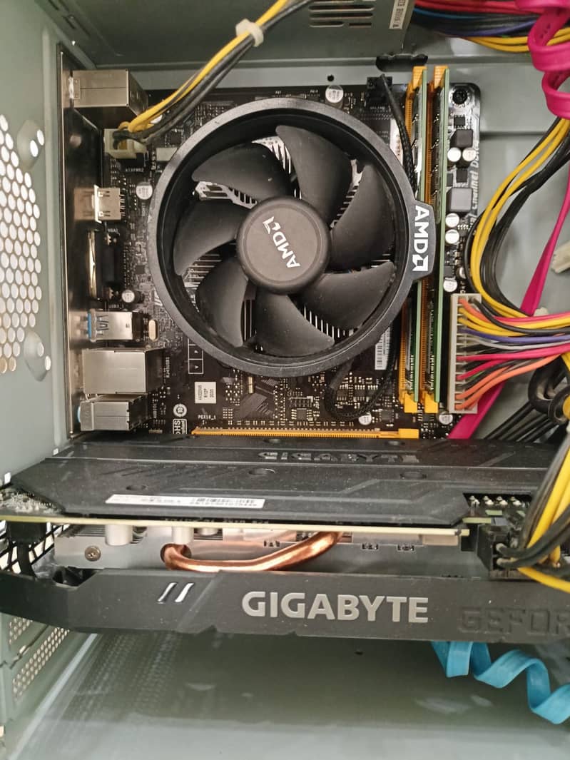 Ryzen 5 2600 with Biostar a320m and GTX 1660 6GB Gigabyte 2