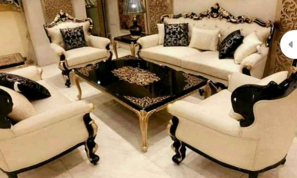 Sofa Set/7 seater Sofa Table centre Table/L-shape Sofa/5, 6 & 7 Seater 7