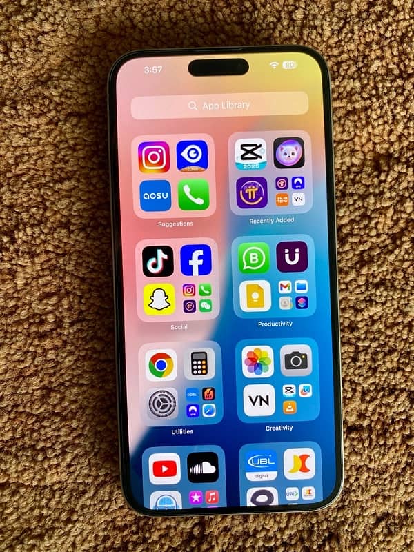 iphone 15pro Max 256GB Jv 7