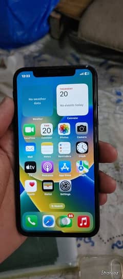 iPhone X 64GB PTA approved with cable 03053372873