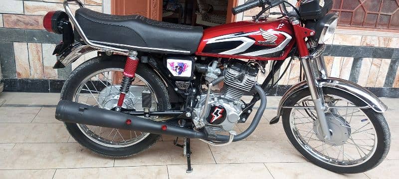 Honda 125 2022 One Dijit Number 5