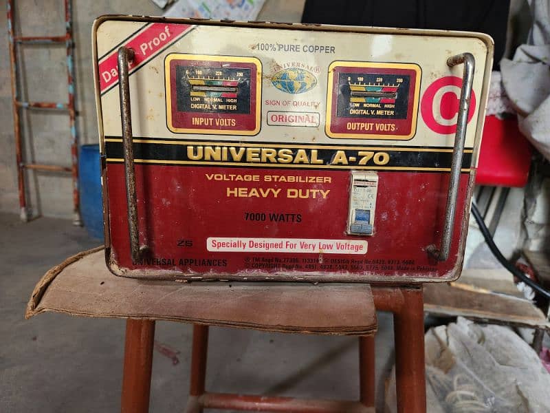 Universal voltage stabilizer A-70 and A-100 3