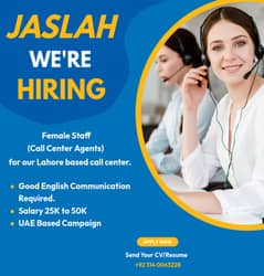  Hiring: Female Call Center Agent 