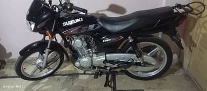 Suzuki gd 110s model 2022 first owner my own name