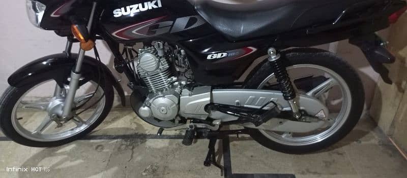 Suzuki gd 110s model 2022 first owner my own name 1