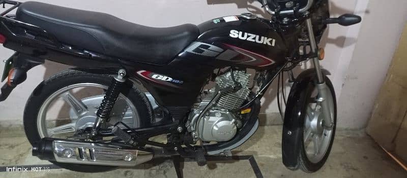 Suzuki gd 110s model 2022 first owner my own name 2