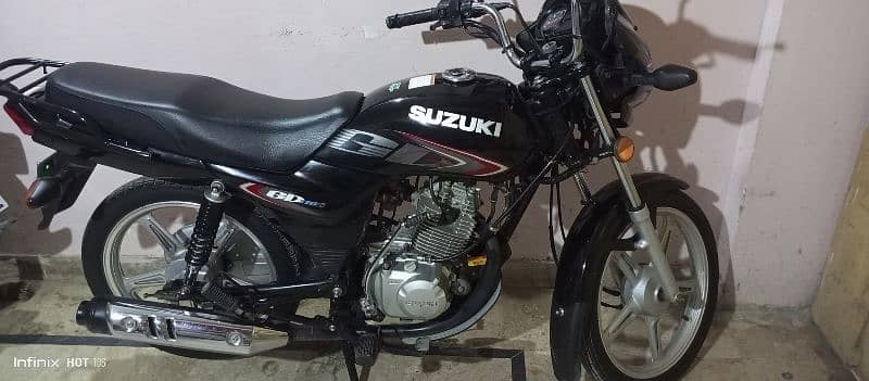 Suzuki gd 110s model 2022 first owner my own name 4