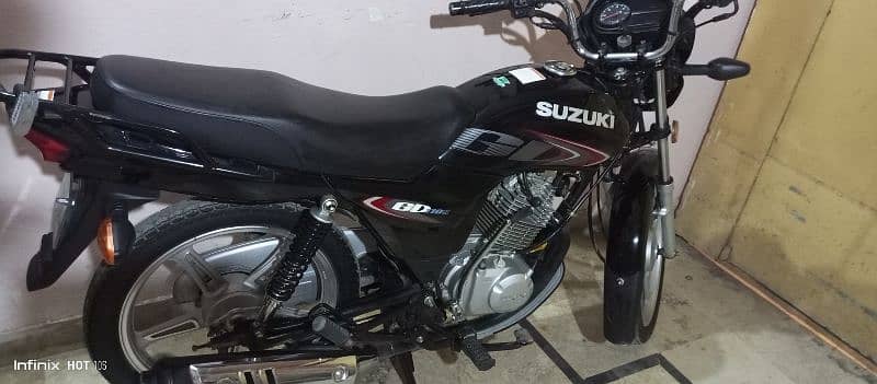 Suzuki gd 110s model 2022 first owner my own name 5