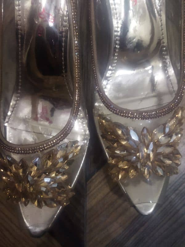 One time used bridal shoes 3