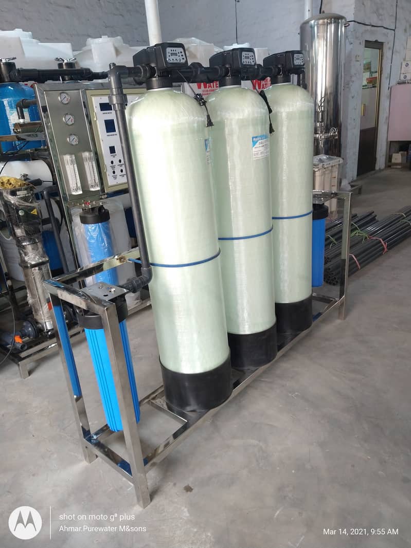 Filtration system for car washer & service station 2